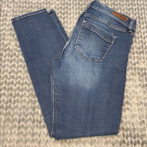 express super skinny midrise jeans